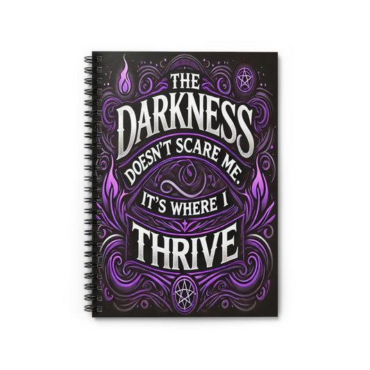 The Darkness Notebook - Purple and Black Edition