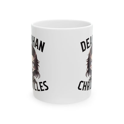 Deamhan Chronicles: The Sinister Smile Mug (white)