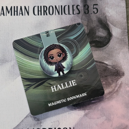 Hallie Magnetic Bookmark – The Littlest Deamhan