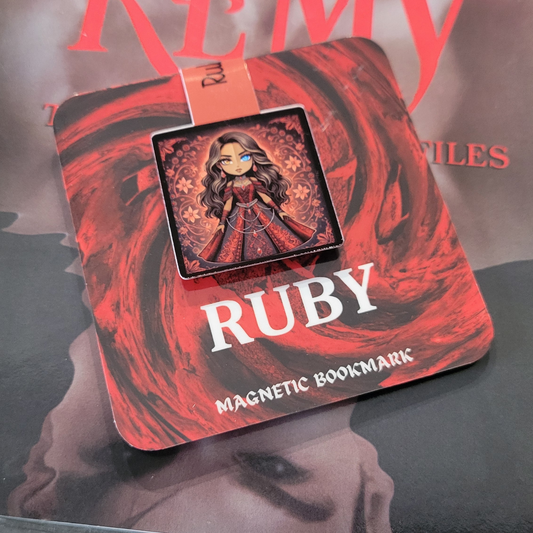 Ruby Magnetic Bookmark – The Bold Dorvo Vampire